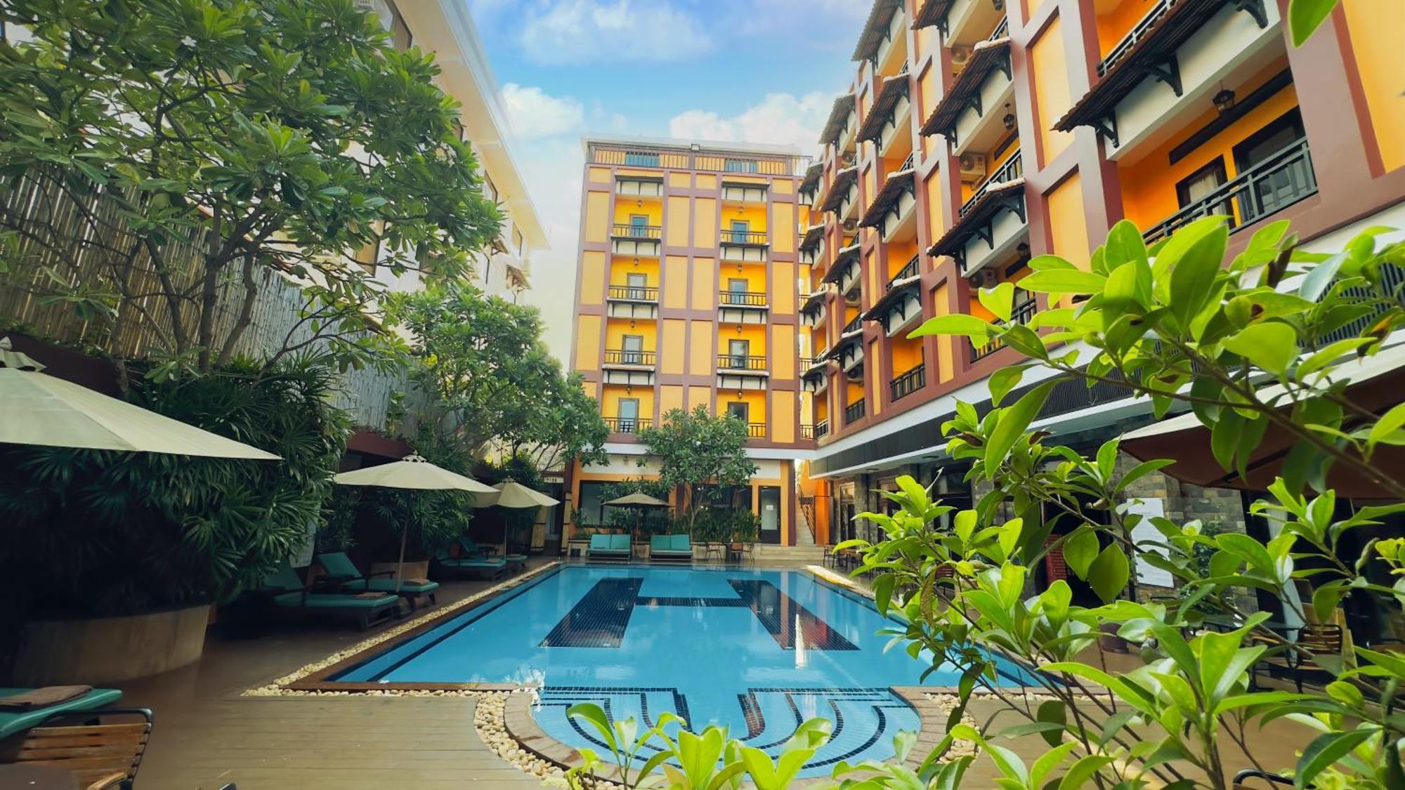Sokchea Angkor Hotel Сием Реап Екстериор снимка